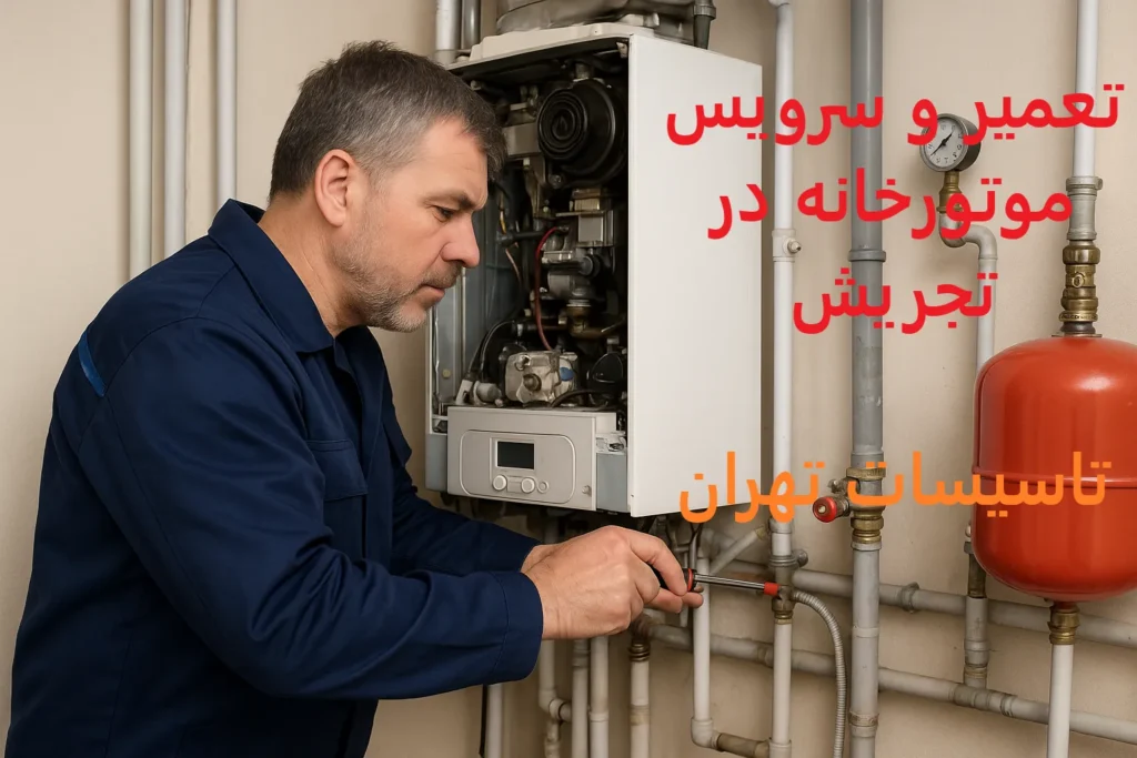 تعمیر و سرویس موتورخانه در تجریش