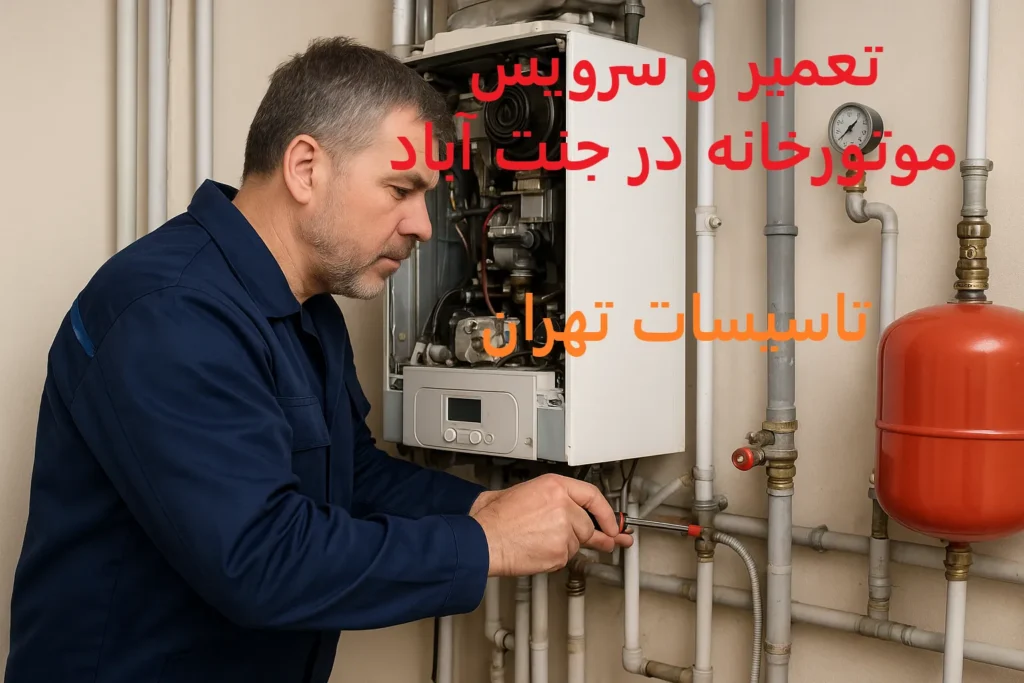 تعمیر و سرویس موتورخانه در جنت آباد