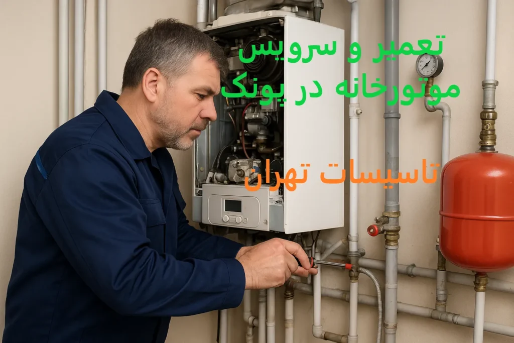 تعمیر و سرویس موتورخانه در پونک