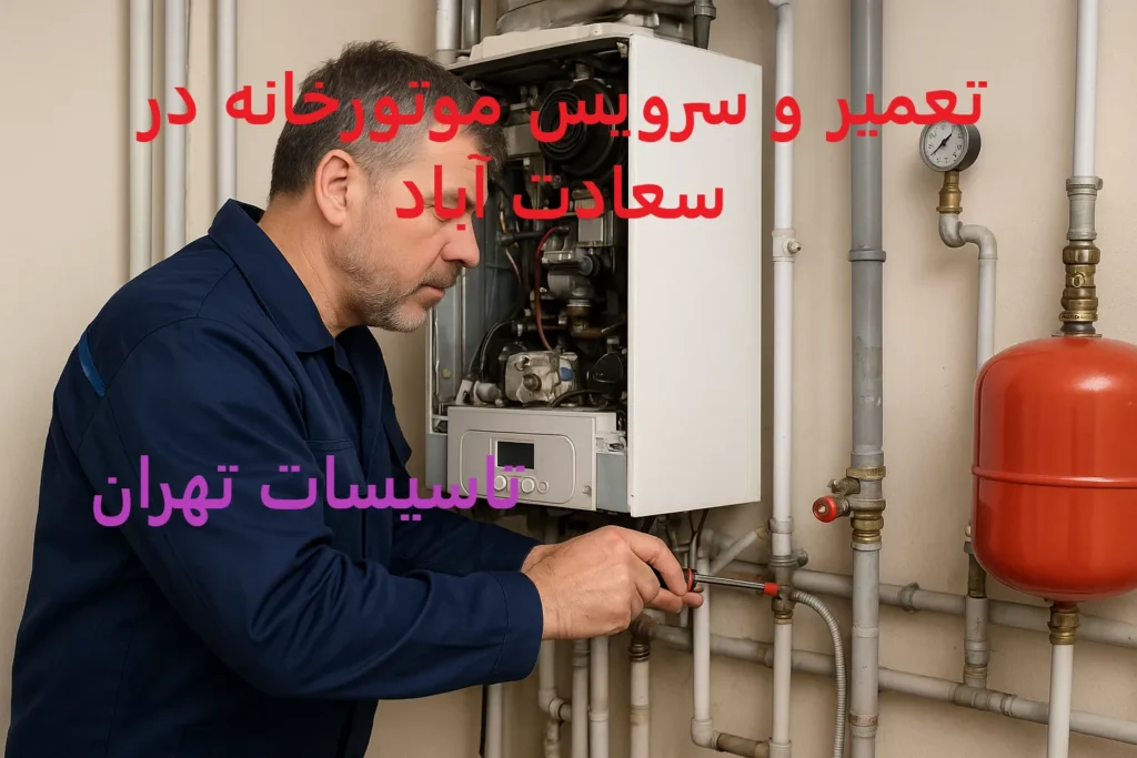 تعمیر و سرویس موتورخانه در سعادت آباد