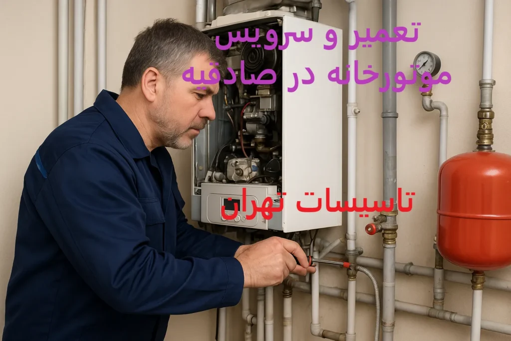 تعمیر و سرویس موتورخانه در صادقیه