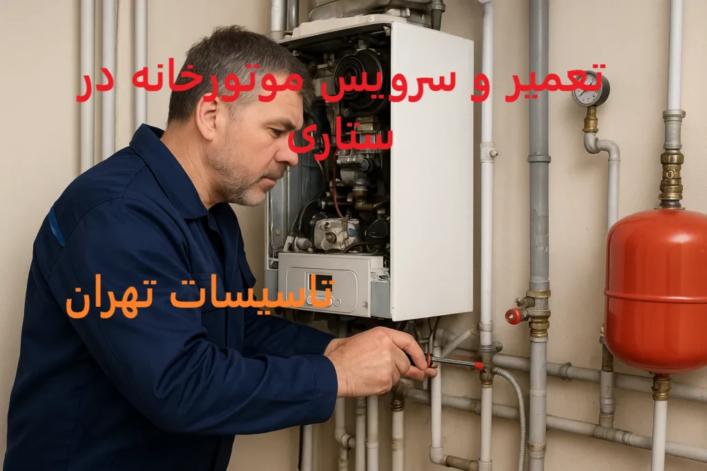 تعمیر و سرویس موتورخانه در ستاری