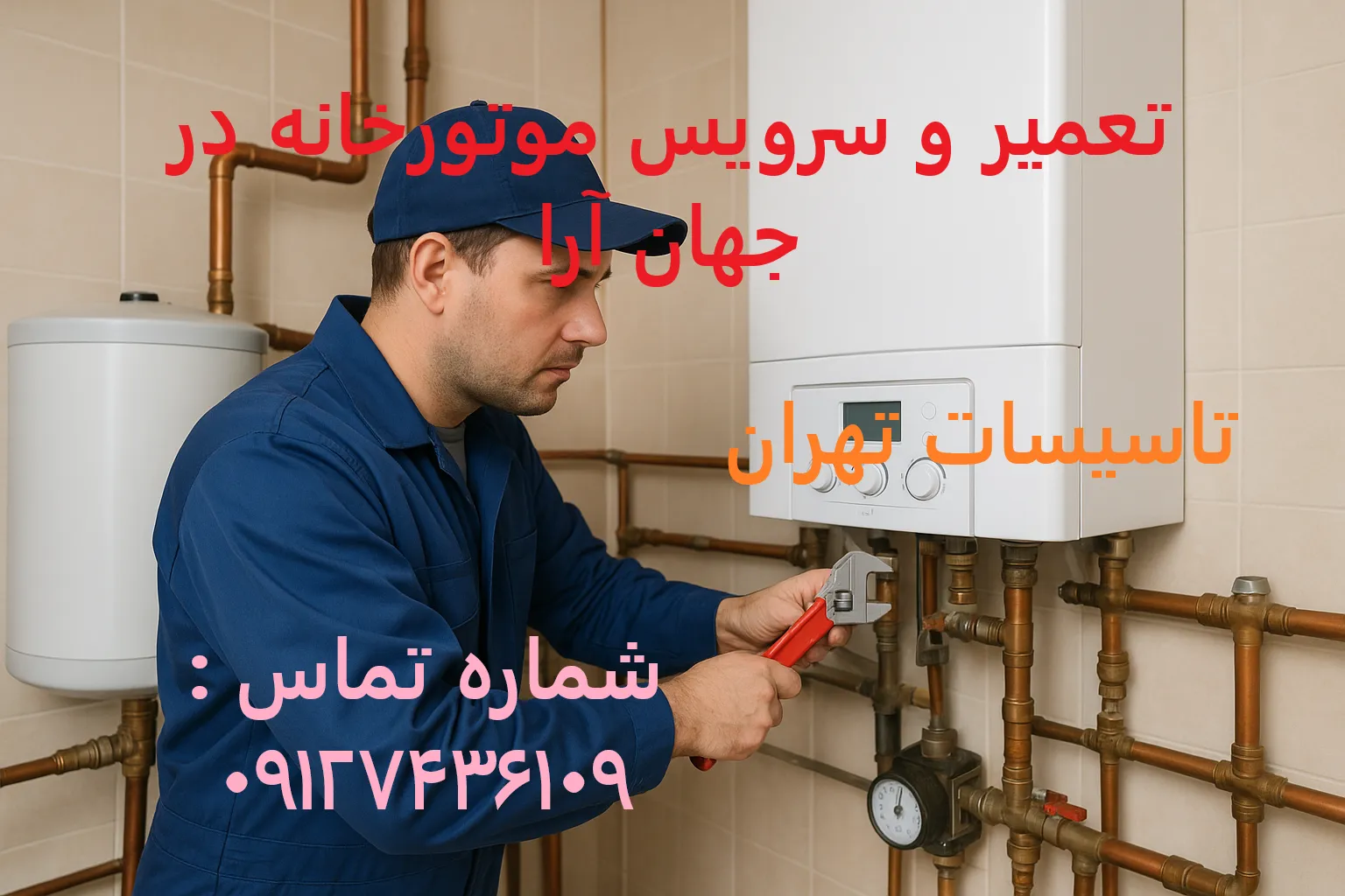تعمیر و سرویس موتورخانه در جهان آرا