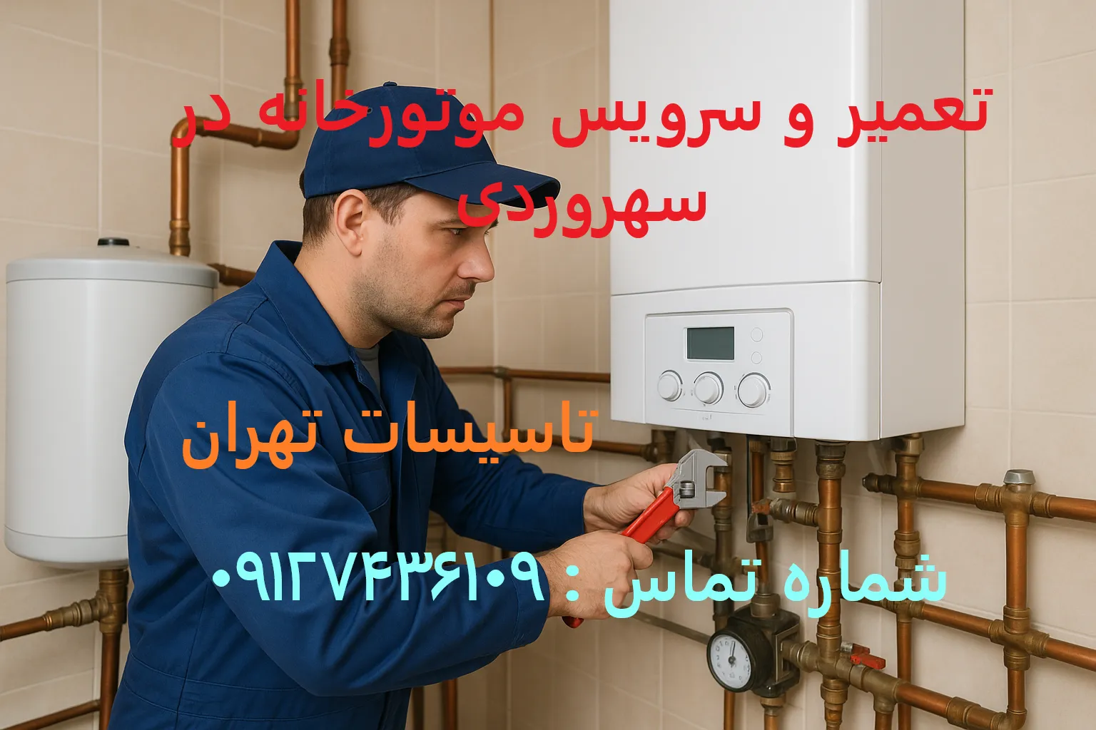 تعمیر و سرویس موتورخانه در سهروردی