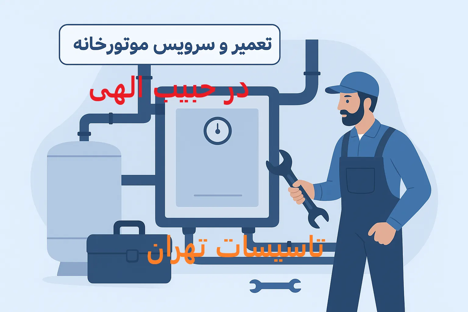 تعمیر و سرویس موتورخانه در حبیب الهی