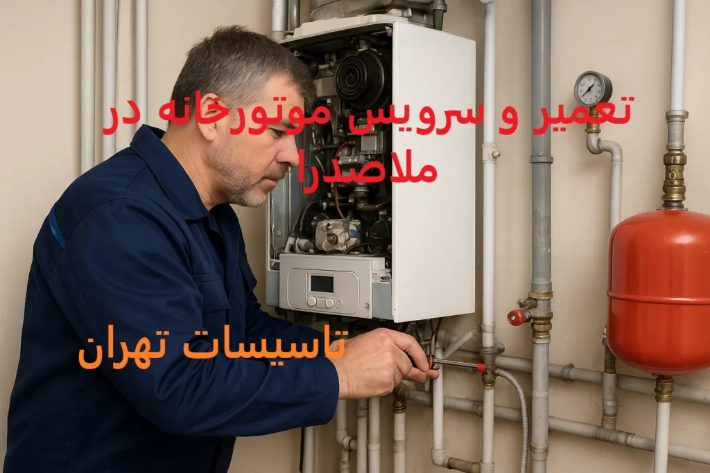 تعمیر و سرویس موتورخانه در ملاصدرا