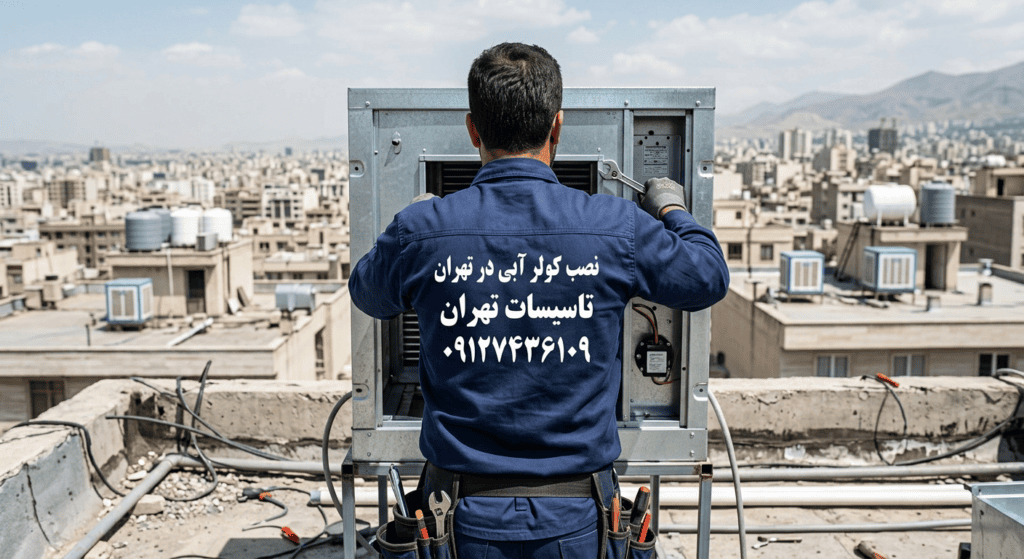 نصب کولر آبی در تهران | اعزام نصاب، قیمت مناسب و ثبت سفارش سریع