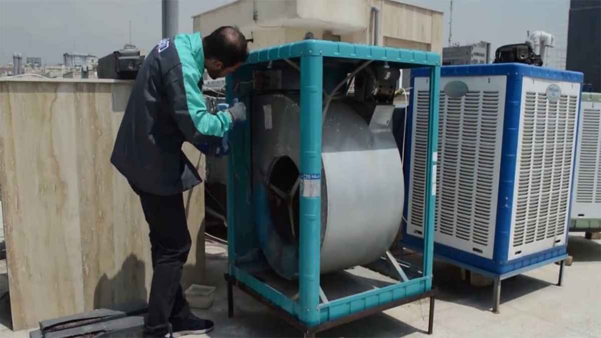 خدمات فوری تعمیر کولر آبی در محله های شرق تهران